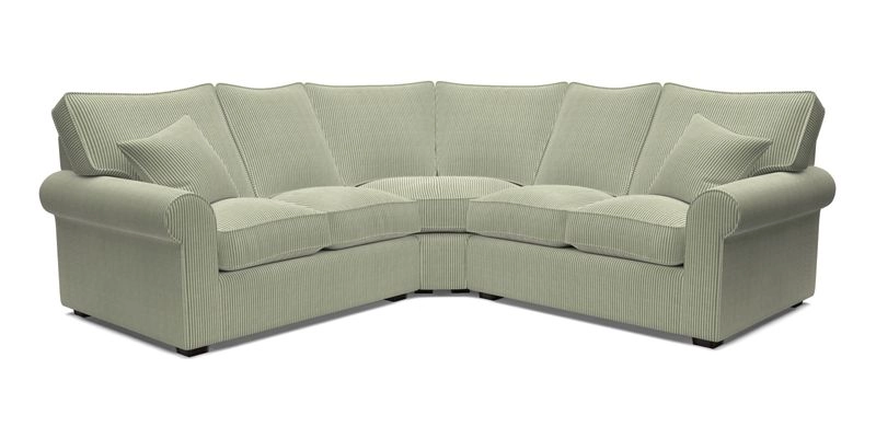 Upperton Corner Sofa RHF & LHF in Two Tone Plain Biscuit  - Loose cover option available