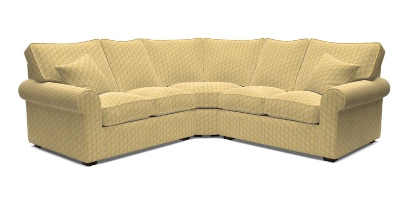 Upperton Corner Sofa RHF & LHF in Two Tone Plain Biscuit  - Loose cover option available