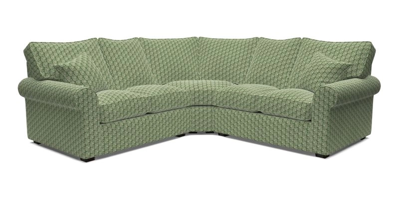 Upperton Corner Sofa RHF & LHF in Two Tone Plain Biscuit  - Loose cover option available