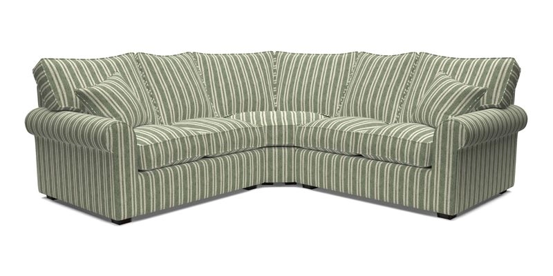 Upperton Corner Sofa RHF & LHF in Two Tone Plain Biscuit  - Loose cover option available