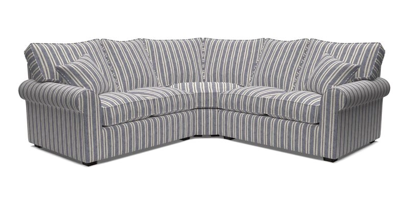 Upperton Corner Sofa RHF & LHF in Two Tone Plain Biscuit  - Loose cover option available