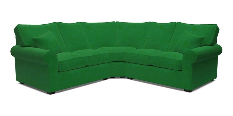 Upperton Corner Sofa RHF & LHF in Two Tone Plain Biscuit  - Loose cover option available
