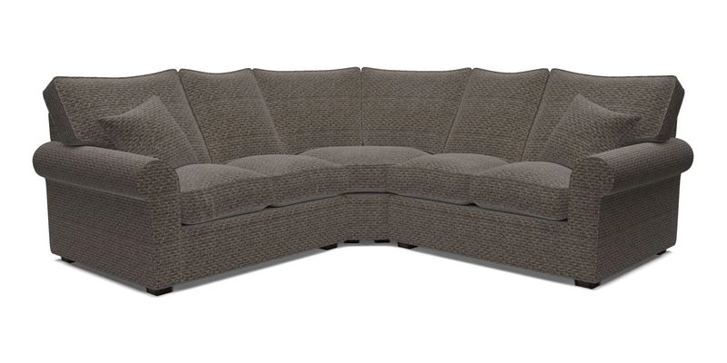 Upperton Corner Sofa RHF & LHF in Two Tone Plain Biscuit  - Loose cover option available
