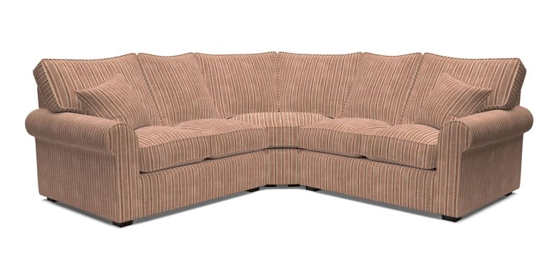 Upperton Corner Sofa RHF & LHF in Two Tone Plain Biscuit  - Loose cover option available