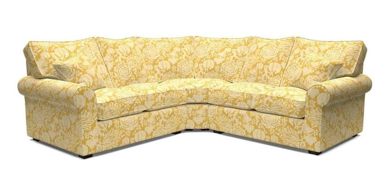 Upperton Corner Sofa RHF & LHF in Two Tone Plain Biscuit  - Loose cover option available