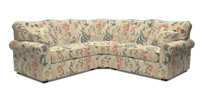 Upperton Corner Sofa RHF & LHF in Two Tone Plain Biscuit  - Loose cover option available