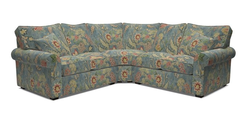 Upperton Corner Sofa RHF & LHF in Two Tone Plain Biscuit  - Loose cover option available