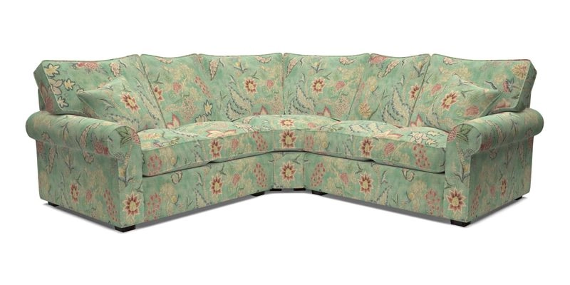 Upperton Corner Sofa RHF & LHF in Two Tone Plain Biscuit  - Loose cover option available