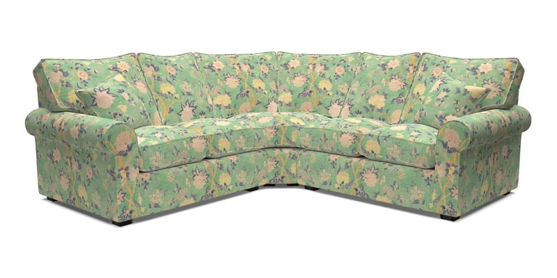 Upperton Corner Sofa RHF & LHF in Two Tone Plain Biscuit  - Loose cover option available