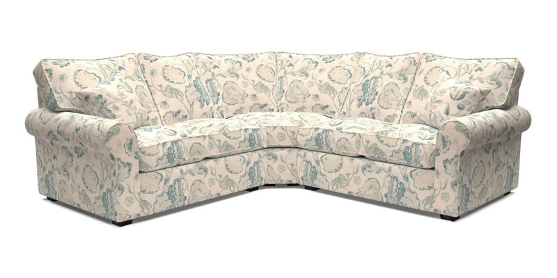 Upperton Corner Sofa RHF & LHF in Two Tone Plain Biscuit  - Loose cover option available