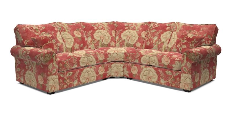 Upperton Corner Sofa RHF & LHF in Two Tone Plain Biscuit  - Loose cover option available