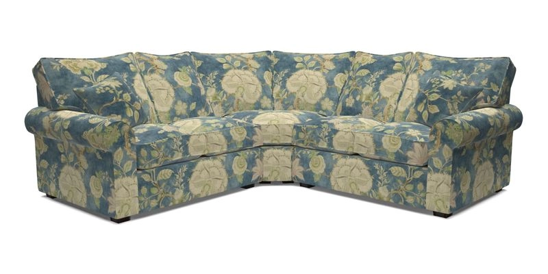 Upperton Corner Sofa RHF & LHF in Two Tone Plain Biscuit  - Loose cover option available