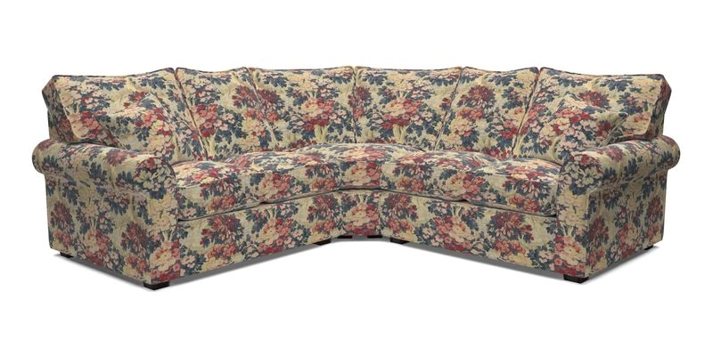 Upperton Corner Sofa RHF & LHF in Two Tone Plain Biscuit  - Loose cover option available