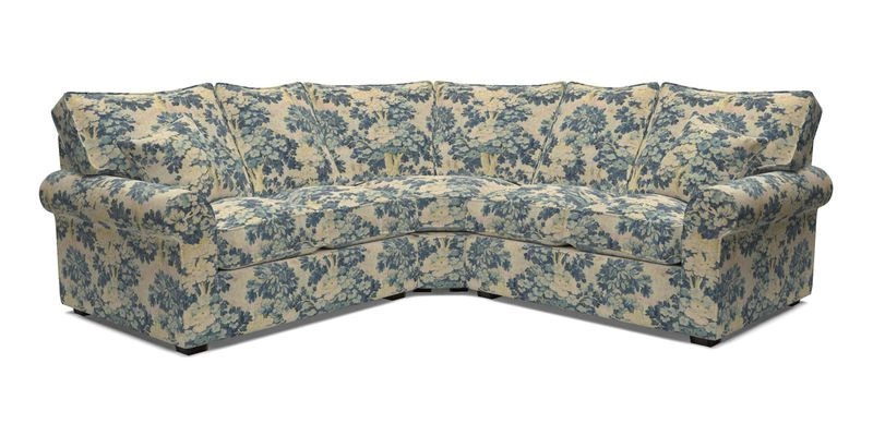 Upperton Corner Sofa RHF & LHF in Two Tone Plain Biscuit  - Loose cover option available