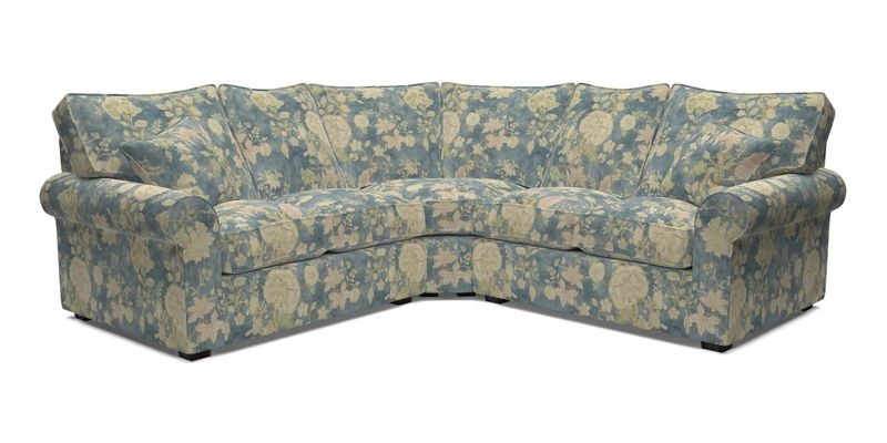 Upperton Corner Sofa RHF & LHF in Two Tone Plain Biscuit  - Loose cover option available