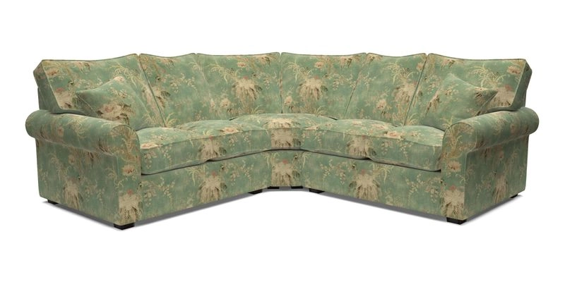 Upperton Corner Sofa RHF & LHF in Two Tone Plain Biscuit  - Loose cover option available