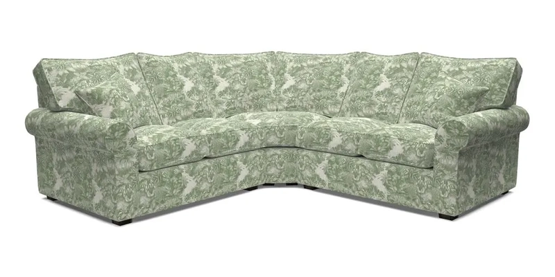 Upperton Corner Sofa RHF & LHF in Two Tone Plain Biscuit  - Loose cover option available