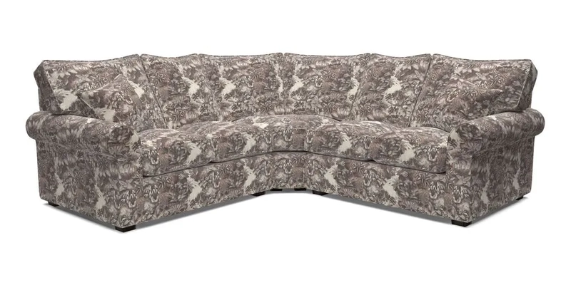 Upperton Corner Sofa RHF & LHF in Two Tone Plain Biscuit  - Loose cover option available