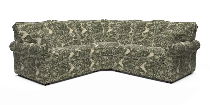 Upperton Corner Sofa RHF & LHF in Two Tone Plain Biscuit  - Loose cover option available