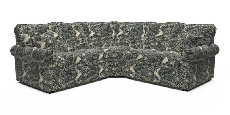 Upperton Corner Sofa RHF & LHF in Two Tone Plain Biscuit  - Loose cover option available