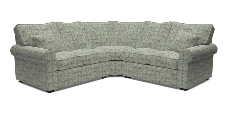Upperton Corner Sofa RHF & LHF in Two Tone Plain Biscuit  - Loose cover option available
