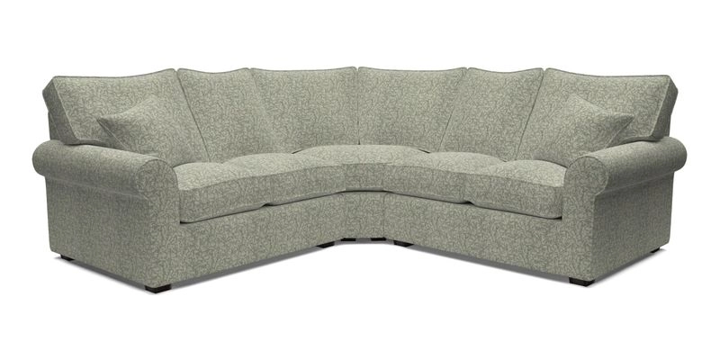 Upperton Corner Sofa RHF & LHF in Two Tone Plain Biscuit  - Loose cover option available