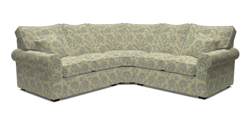 Upperton Corner Sofa RHF & LHF in Two Tone Plain Biscuit  - Loose cover option available