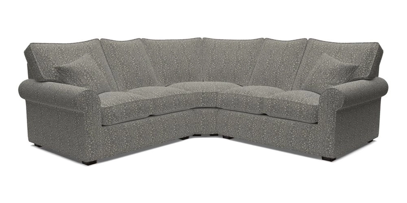 Upperton Corner Sofa RHF & LHF in Two Tone Plain Biscuit  - Loose cover option available