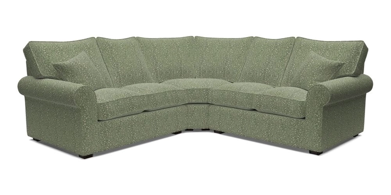 Upperton Corner Sofa RHF & LHF in Two Tone Plain Biscuit  - Loose cover option available