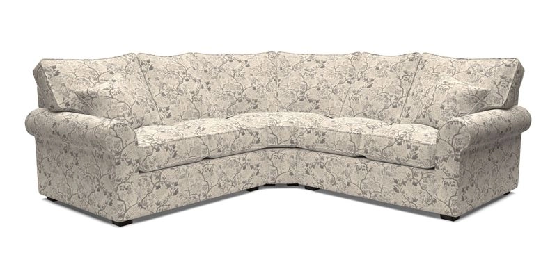 Upperton Corner Sofa RHF & LHF in Two Tone Plain Biscuit  - Loose cover option available