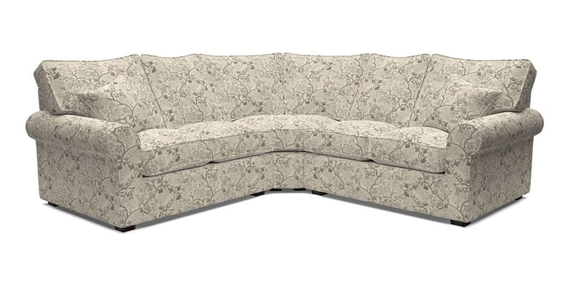 Upperton Corner Sofa RHF & LHF in Two Tone Plain Biscuit  - Loose cover option available