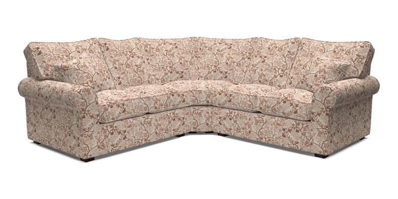 Upperton Corner Sofa RHF & LHF in Two Tone Plain Biscuit  - Loose cover option available