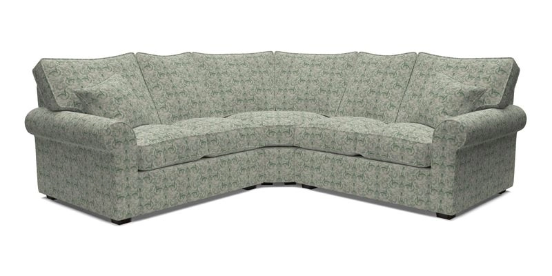 Upperton Corner Sofa RHF & LHF in Two Tone Plain Biscuit  - Loose cover option available