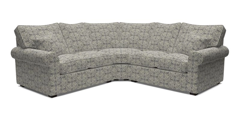 Upperton Corner Sofa RHF & LHF in Two Tone Plain Biscuit  - Loose cover option available