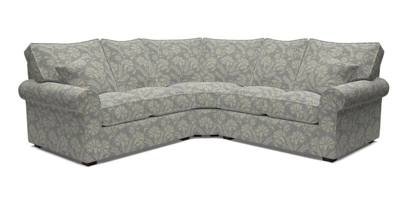 Upperton Corner Sofa RHF & LHF in Two Tone Plain Biscuit  - Loose cover option available
