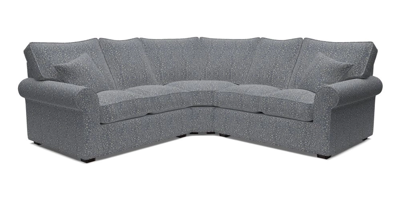 Upperton Corner Sofa RHF & LHF in Two Tone Plain Biscuit  - Loose cover option available