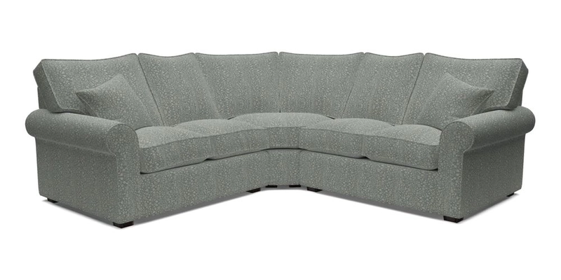 Upperton Corner Sofa RHF & LHF in Two Tone Plain Biscuit  - Loose cover option available