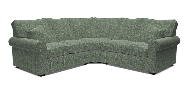 Upperton Corner Sofa RHF & LHF in Two Tone Plain Biscuit  - Loose cover option available