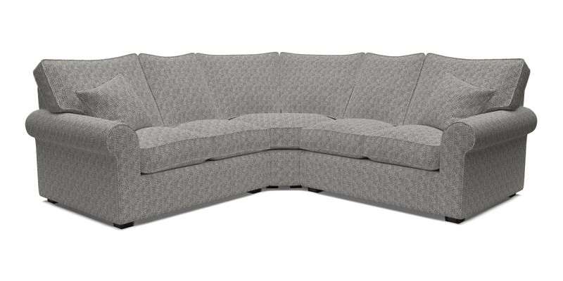Upperton Corner Sofa RHF & LHF in Two Tone Plain Biscuit  - Loose cover option available