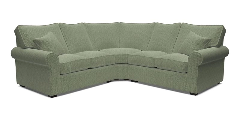 Upperton Corner Sofa RHF & LHF in Two Tone Plain Biscuit  - Loose cover option available