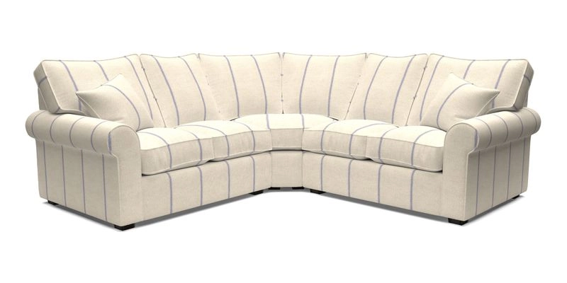 Upperton Corner Sofa RHF & LHF in Two Tone Plain Biscuit  - Loose cover option available