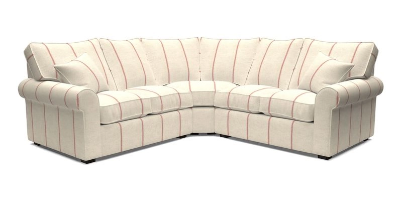 Upperton Corner Sofa RHF & LHF in Two Tone Plain Biscuit  - Loose cover option available