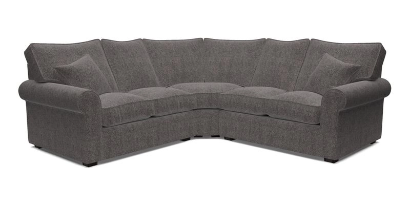Upperton Corner Sofa RHF & LHF in Two Tone Plain Biscuit  - Loose cover option available