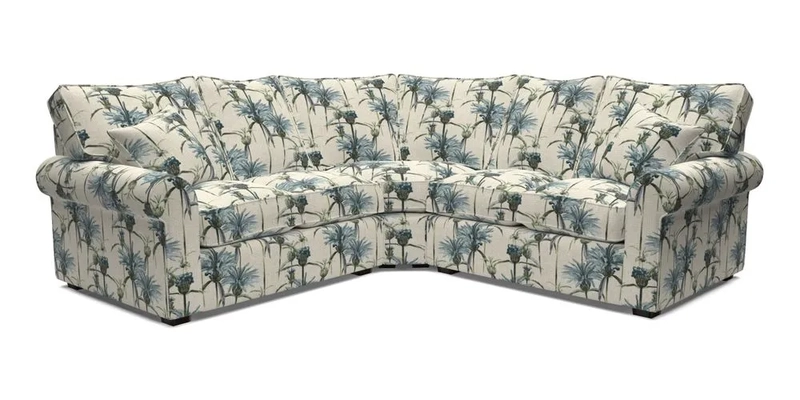 Upperton Corner Sofa RHF & LHF in Two Tone Plain Biscuit  - Loose cover option available