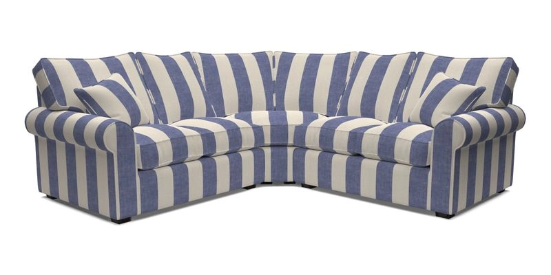 Upperton Corner Sofa RHF & LHF in Two Tone Plain Biscuit  - Loose cover option available