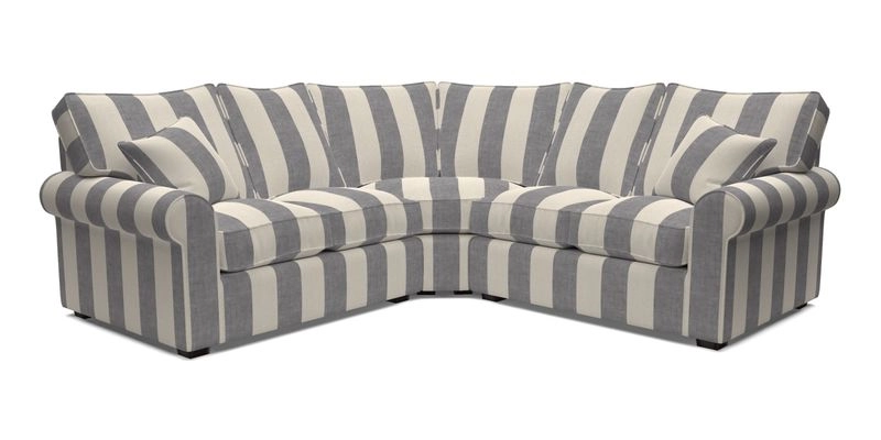 Upperton Corner Sofa RHF & LHF in Two Tone Plain Biscuit  - Loose cover option available