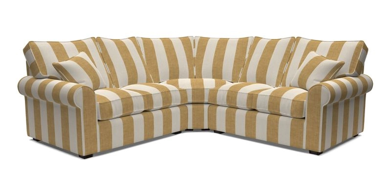 Upperton Corner Sofa RHF & LHF in Two Tone Plain Biscuit  - Loose cover option available