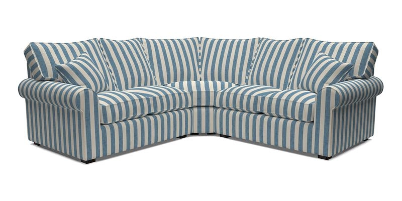 Upperton Corner Sofa RHF & LHF in Two Tone Plain Biscuit  - Loose cover option available