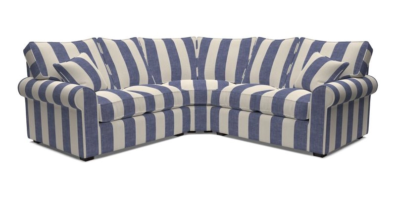 Upperton Corner Sofa RHF & LHF in Two Tone Plain Biscuit  - Loose cover option available