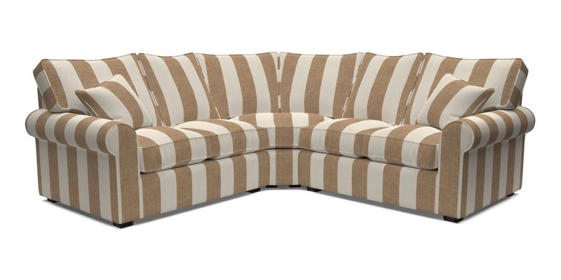 Upperton Corner Sofa RHF & LHF in Two Tone Plain Biscuit  - Loose cover option available